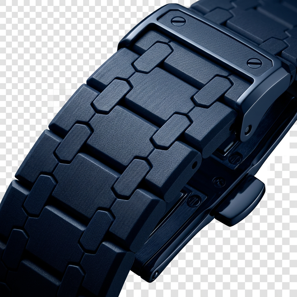 Correa Royal Pop Azul Bicolor para Swatch Bioceramic Royal Oak — vista 3