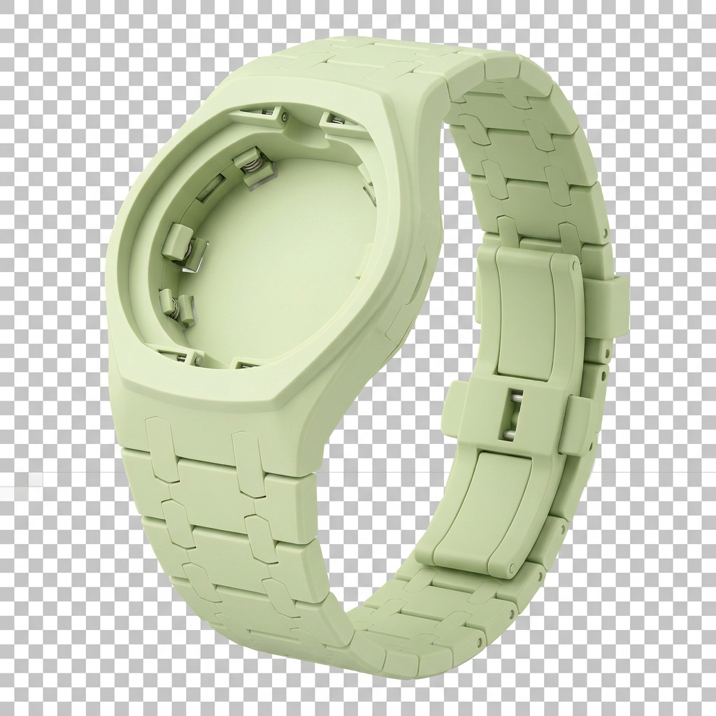 Correa Royal Pop Verde Menta para Swatch Bioceramic Royal Oak — vista 2