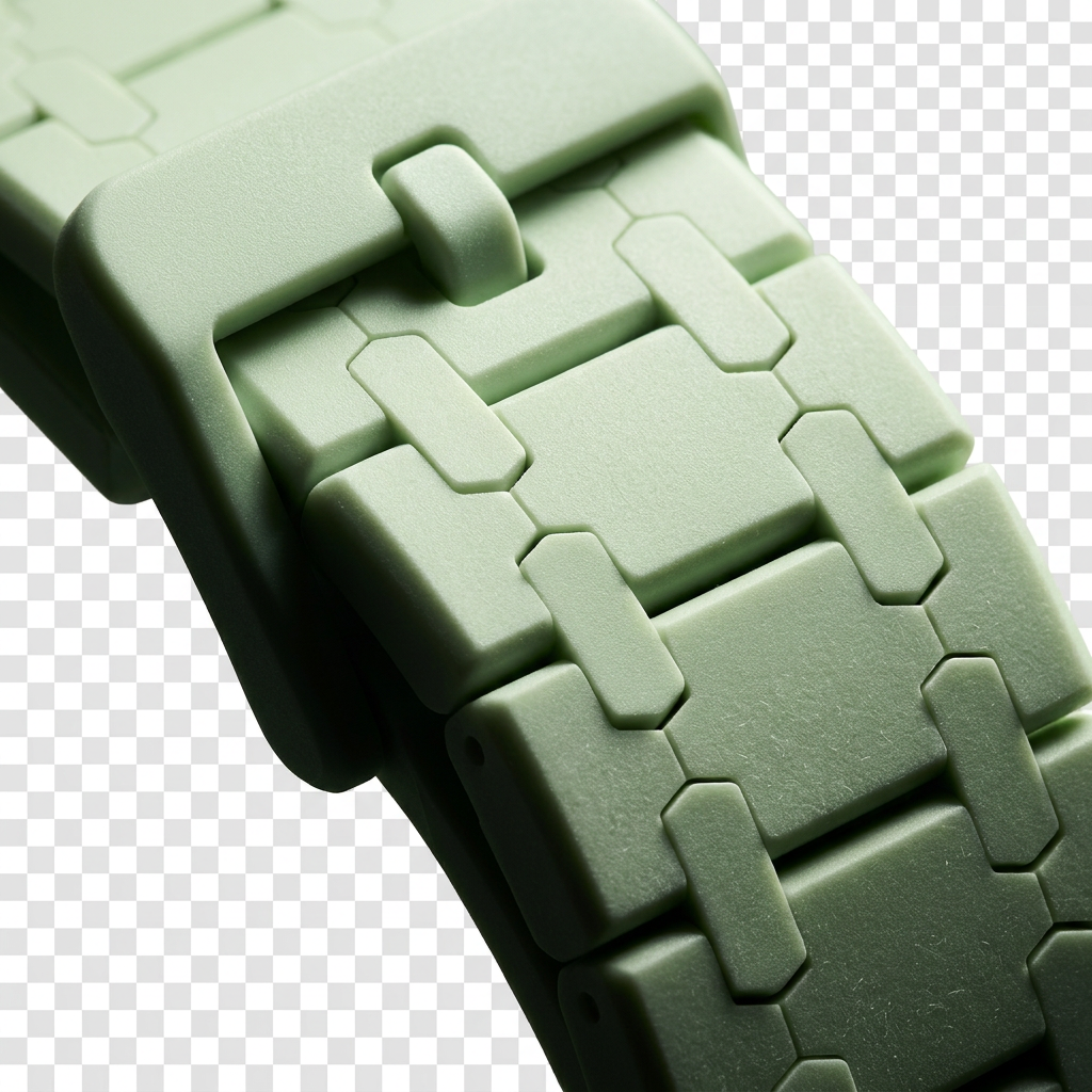 Correa Royal Pop Verde Menta para Swatch Bioceramic Royal Oak — vista 3